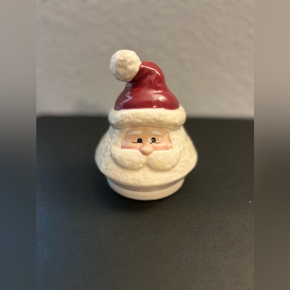 Vintage Beth Yarbrough Santa Claus with Gingerbread Man Christmas Cookie Jar - Picture 8 of 10
